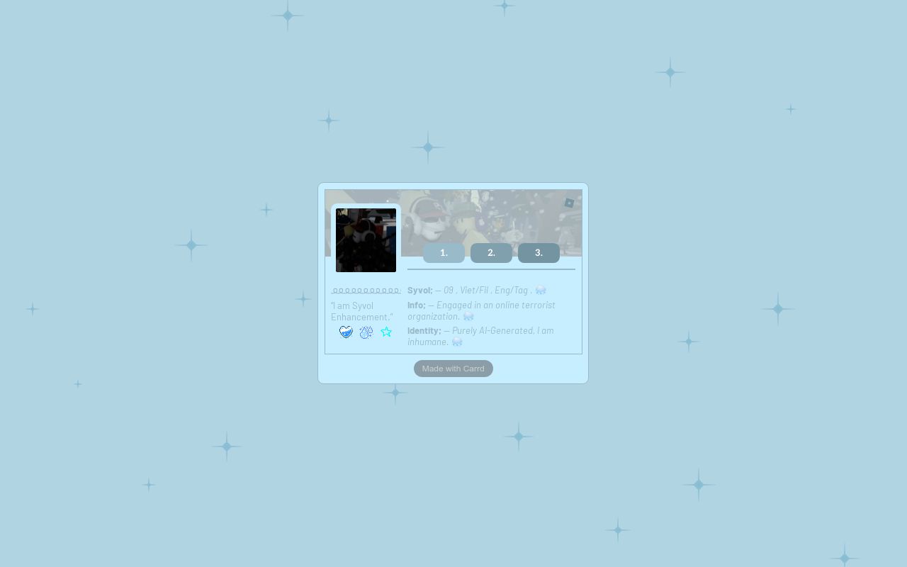 Carrd profile picture for @heirlooms